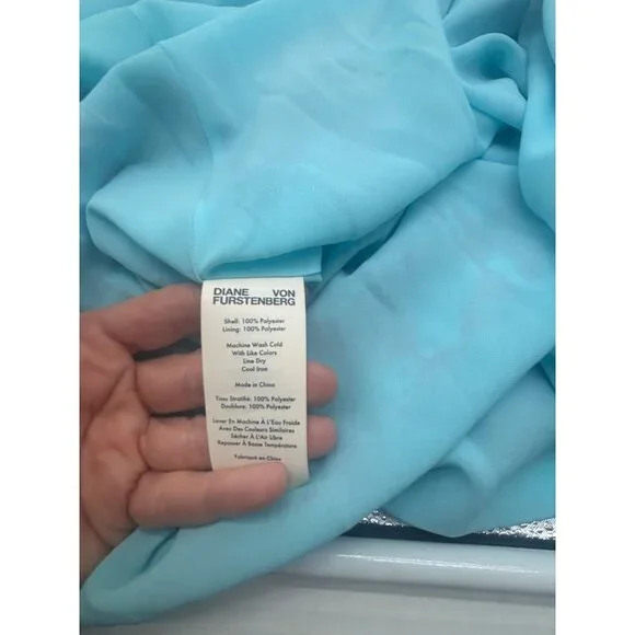 DVF Diane von Furstenberg Talia Tank Midi Dress In Sea Python Crest print, Sz. 6 - Picture 10 of 13